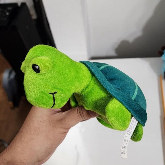 Kids Cute Mini Baby Green Soft Turtle Plush FREE with $30 Bundle Purchase - Picture 3 of 8